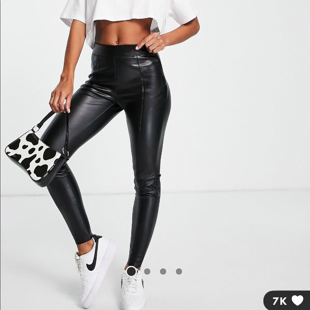 PU LEATHER PANTS